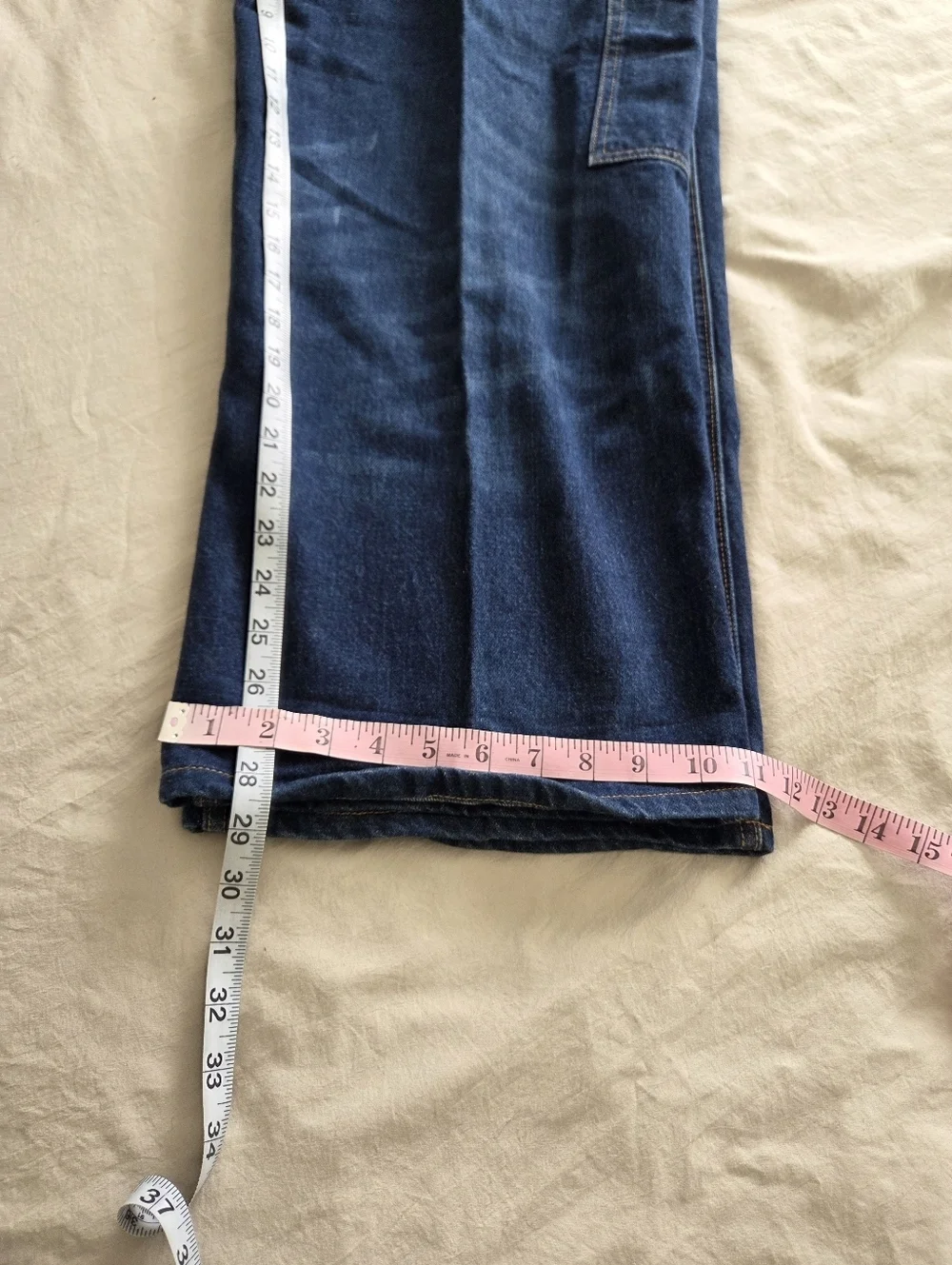 Jordan Men's Y2K Blue Relaxed Jeans Size 36[See Photos For Measurements]